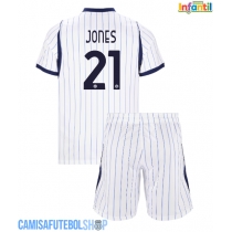 Camisa de time de futebol Inter Milan Curtis Jones #21 Replicas 2º Equipamento Infantil 2026-27 Manga Curta (+ Calças curtas)